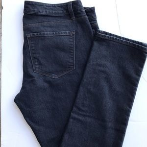 ANN TAYLOR JEANS MODERN FIT STRETCH BLUE DENIM SIZE 12